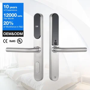 China Factory Original Manufacture Electronic RFID Keyless Smart Hotel Security Software System Door Lock