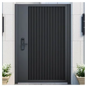 Classic Courtyard Gate Solid Panel Courtyard Gate Secure Structure Courtyard Gate Suitable for Private Villa Gardens