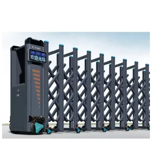 Collapsible Retractable Aluminum Alloy Accordion Crowd Control Road Barrier Gate