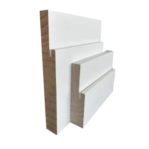 Colonial Baseboard Wall Moulding White Primed MDF Trim Decorative Casing Skirting Crown Moulding Boards