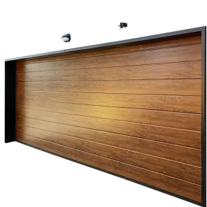 Color-Steel Aluminum-Alloy Insulated Automatic Tilting Garage Door Rolling Shutter Electric Sliding Villa-Style