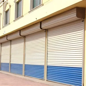 Color Steel Roller Shutter for Industrial and Commercial Use, Heavy-Duty, High-Strength