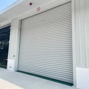 Color Steel Wind-Resistant Anti-Theft Galvanized Soundproof Rolling Shutter Door for Factory Warehouse