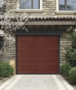 Commercial Aluminum Alloy Automatic Rolling Shutter Door with Safety Garage Door and Remote-Controlled Sliding Door