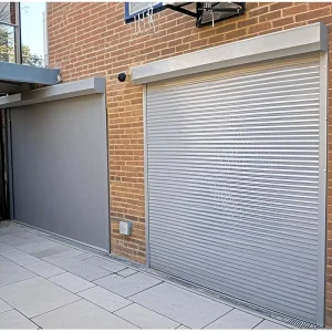 Commercial Aluminum Roller Shutter Door Insulated Electric Roll Up Security Door for Storefront Warehouse Exterior