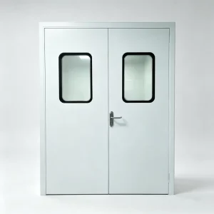 Commercial Custom Design Antibacterial Manual Hermetic Steel Door for Hospital Workshop Warehouse