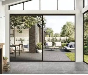 Commercial Exterior Aluminum Sliding Door for Balcony and Outdoor Use, Waterproof