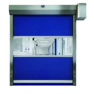 Commercial Industrial PVC Warehouse Dock Door, Aluminum Roll-Up Rapid High-Speed Spiral Door
