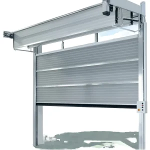 Commercial Polymer Roller Shutter Door with Minimalist Design for Shop and Warehouse Entrances