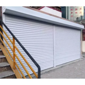Commercial and Industrial Security Vertical Automatic Aluminum Roller Shutter Door, Custom Color