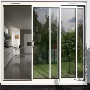 Contemporary Sliding Door with Double Insulated Glass for Bedroom, Balcony, and Courtyard