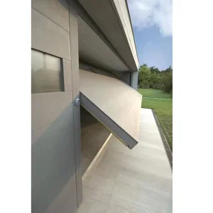 Corrosion-Resistant Whole-Panel Inclined Tilt-Up Overhead Garage Door