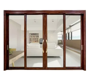 Custom 2.0 Series Heavy-Duty Balcony Sliding Glass Door for House Villa Hotel