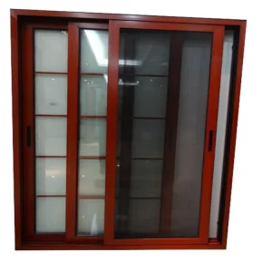 Custom Aluminum Alloy Louver Sliding Doors and Windows, Double-Glazed, Soundproof, Energy-Saving