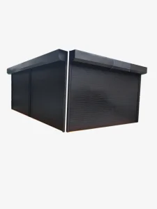Custom Aluminum Alloy Rolling Shutter Door for Storage, Windproof