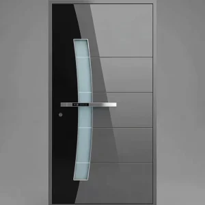 Custom Aluminum Door with Tailor-Made Size, Pattern and Color