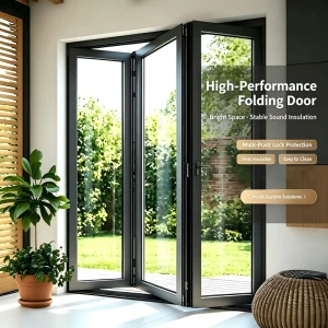 Custom Aluminum Folding and Sliding Front Entry Doors for Houses