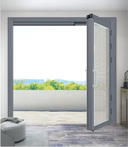 Custom Aluminum Glass PT Sliding Swing Doors for Balcony Interiors and Bathrooms