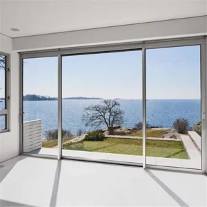 Custom Aluminum Sliding Glass Door for Villa Patio Balcony Energy Saving Waterproof Soundproof