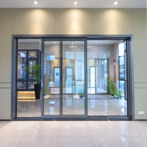 Custom Aluminum Slim Double Glazing Sliding Glass Doors