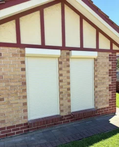 Custom Color Residential Aluminum Motorized Roller Window Shutters Privacy Blinds Sunshade