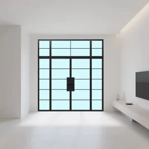 Custom Color Stainless Steel-Frame Door, Sound Insulating, Weatherproof