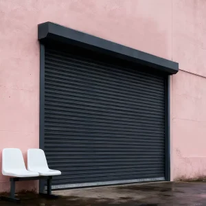 Custom Electric Corrosion-Resistant Aluminum Sunshade Rolling Door for Garage