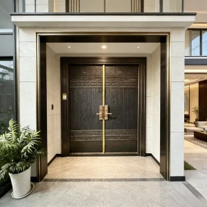 Custom Heavy-Gauge Water-Resistant Exterior Villa Door