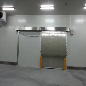 Custom Industrial Cold Storage Room with Sliding Door Factory Design & Manufacture