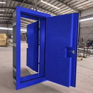 Custom Industrial Soundproof Door Heavy Duty Acoustic Insulation Door for Factory Workshop Noise Control Room