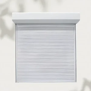 Custom Insulated Windproof Steel Rolling Shutter Door for Industrial Exterior Warehouse