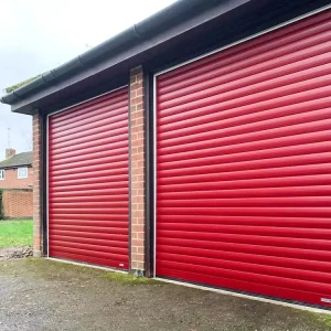 Custom Modern Aluminum Alloy Waterproof Soundproof Roll-Up Garage Door