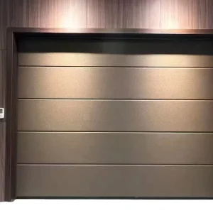 Custom Modern Smart Windproof Burglar-Resistant Insulated Aluminum Sectional Garage Door