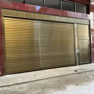 Custom Multi-Color Aluminum Roller Shutter Door Factory Direct Industrial Commercial Security Gate
