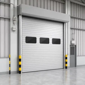 Custom Non-Standard Industrial Sectional Overhead Door for Warehouses and Industrial Facilities