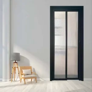 Custom PD Horizontal Flat Sliding Folding PT Glass Door