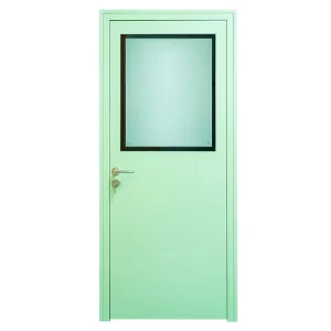 Custom-Size Airtight Sealed Interior Cleanroom Free-Swing Door for Hospital and Warehouse