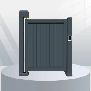 Custom-Size Automatic Sliding Security Gate with Smart Card System for Hotel, Villa, and Commercial Use