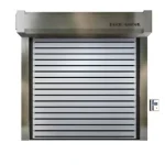 Custom-Size Commercial Anti-Theft Remote-Controlled Exterior Metal Rolling Shutter Door for Warehouses