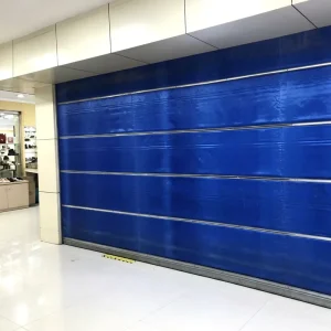 Custom-Size Fire-Resistant Manual or Electric Thermal-Insulated Roller Shutter Door for Factory and Shopping Mall Basements