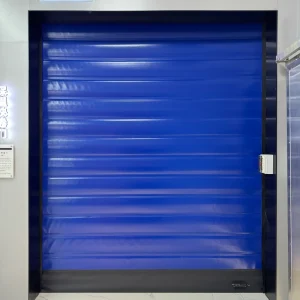 Custom-Size Flexible Thermal-Insulated High-Speed Roller Shutter Door for Cold Storage Freezer Warehouses
