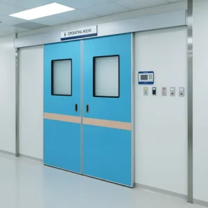 Custom Size Hospital Operating Room Hermetic Medical Sliding Door