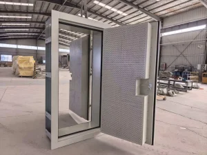 Custom-Size Industrial Acoustic Steel Door High STC Sound Insulation for Laboratory Exterior Facilities