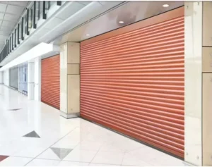 Custom Size Rolling Shutter Door for Industrial Workshop and Storage, Wind Resistant, Corrosion Resistant, Anti-Theft, Modern Design