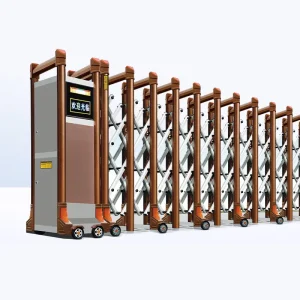 Custom Size Stainless Steel Electric Retractable Folding Driveway Access Gate