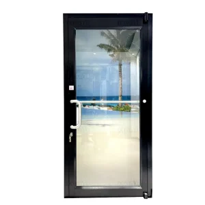 Custom Size Steel Swing Door, Airtight Anti-Corrosion, for Hospitals, Cleanrooms, and Pharmacies