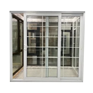 Custom Soundproof PVC Sliding Glass Door for Balcony and Kitchen 3-Panel Design