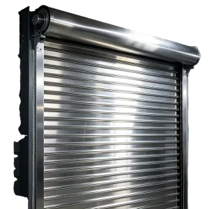 Custom Special Shape Steel Composite Outdoor Fire Roller Door Thermal Insulation Fire Curtain Direct Supply Manufacturer