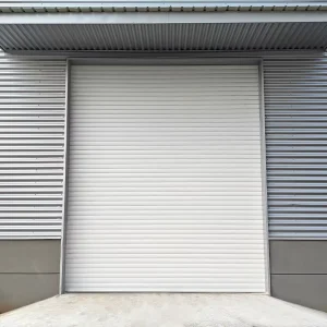 Custom Storage Security Aluminum Alloy/Stainless Steel Automatic Electric Roller Shutter Door