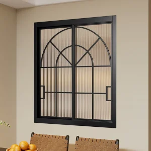 Custom steel windows French casement sliding arch windows for houses kitchen bedroom dinning room